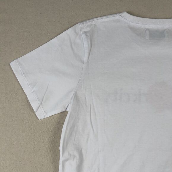Saturdays NYC Moonflower Short Sleeve Tee Shirt Men’s Extra Small‎ White - Picture 13 of 15